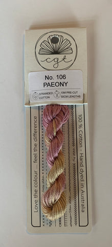 Paeony - Cottage Garden Threads