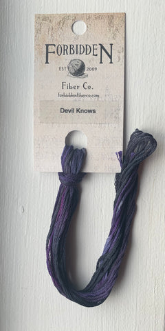 Devil Knows - Forbidden Fiber Co.
