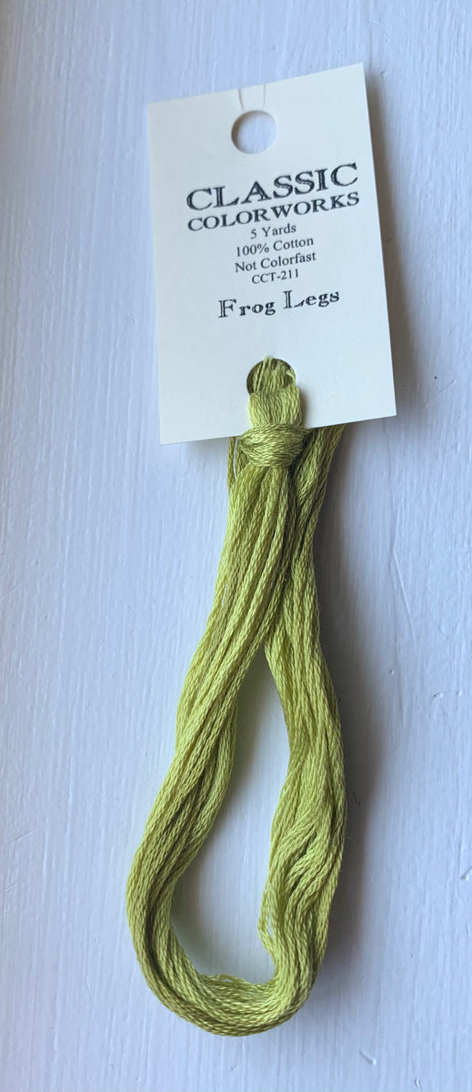 Frog Legs Classic Colorworks CCW – Rebel Stitcher Designs