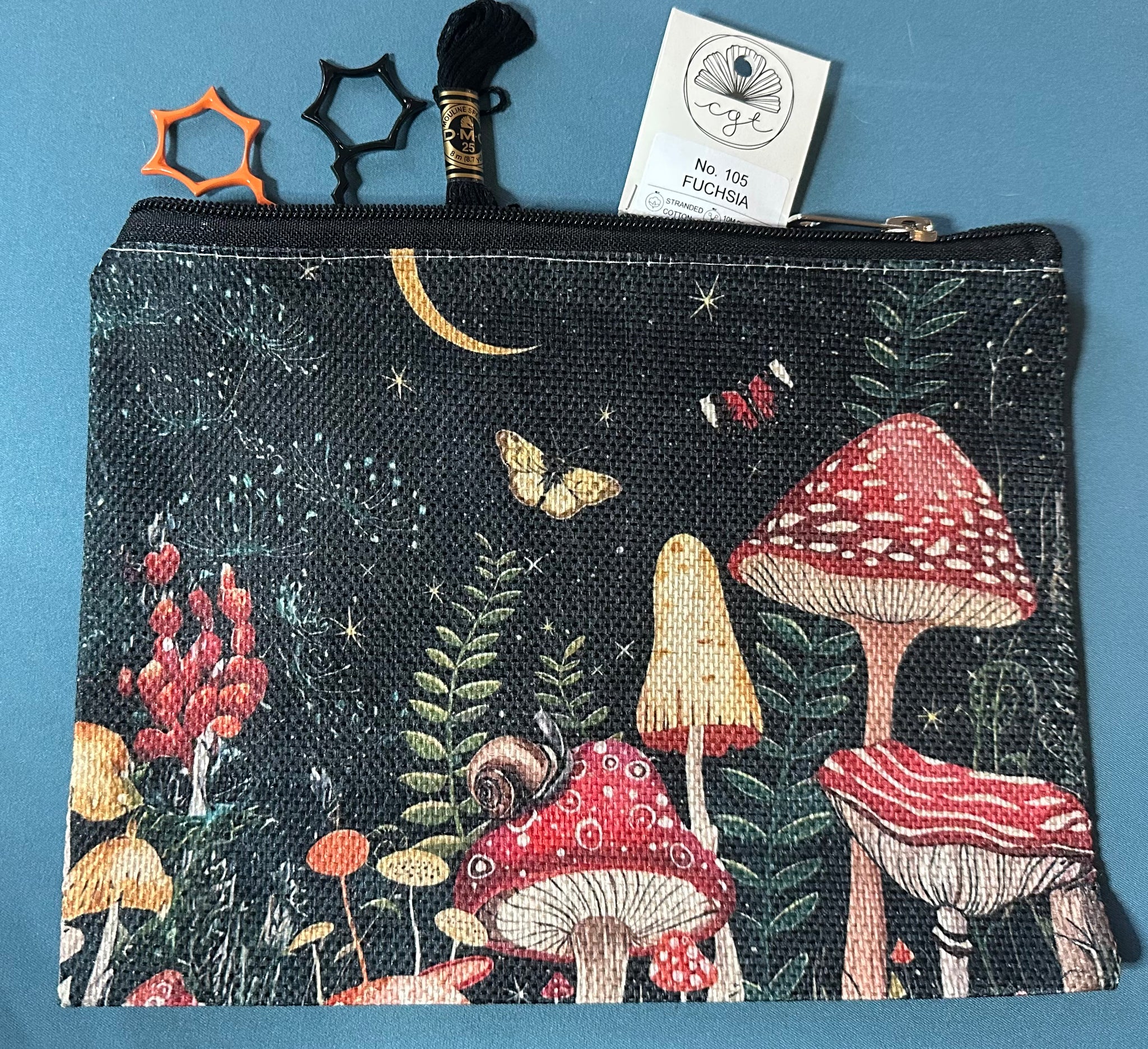 Mushrooms at Night Accessory Bag