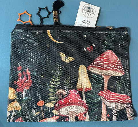 Mushrooms at Night Accessory Bag