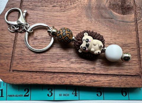 Scissor Fob Zipper pull Strawberry