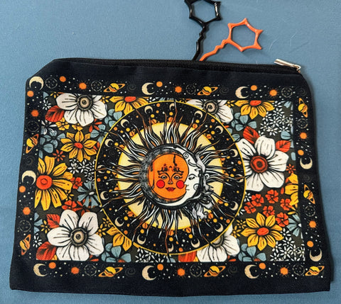 Small Sun & Moon Accessory Bag
