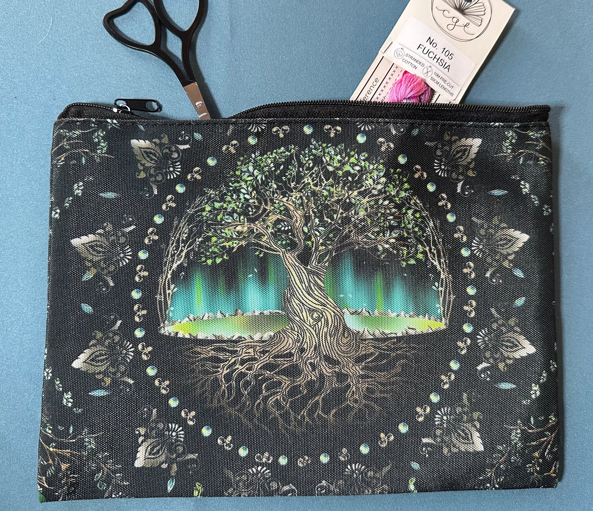 Small Tree of Life Accessory Bag