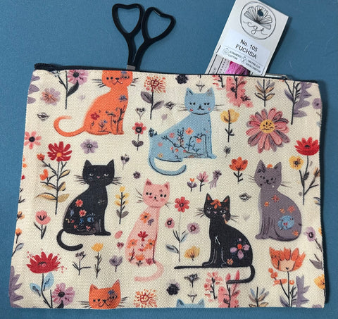Small colorful cats Accessory Bag