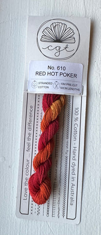 Red Hot Poker - Cottage Garden Threads