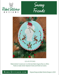 Snowy Friends by Rebel Stitcher Designs