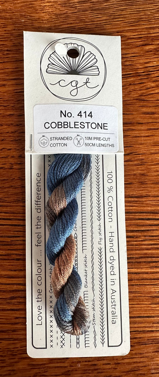 Cobblestone - Cottage Garden Threads – Rebel Stitcher Designs