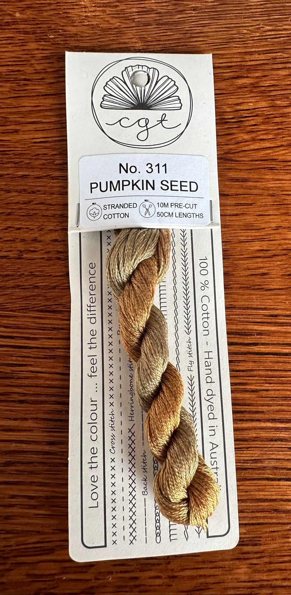 Pumpkin Seed - Cottage Garden Threads