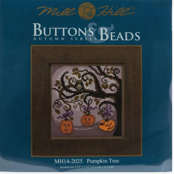 Pumpkin Tree- Mill Hill Kit With Frame