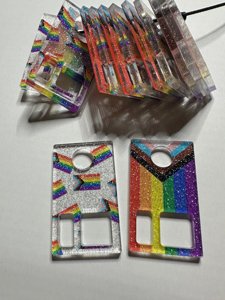 Stonewall chart & exclusive Pride floss drop set  by Rebel Stitcher Designs