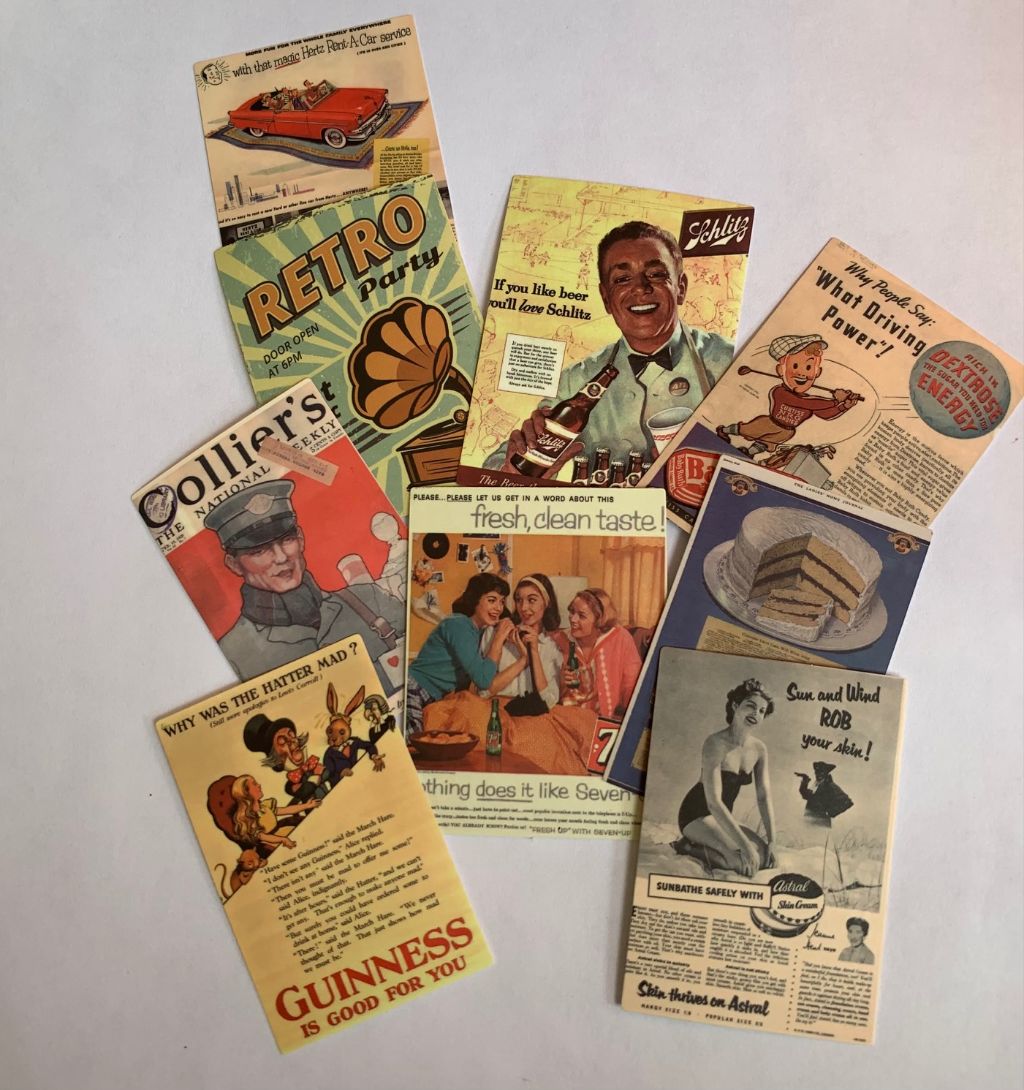 Vintage Magazine Ad pack