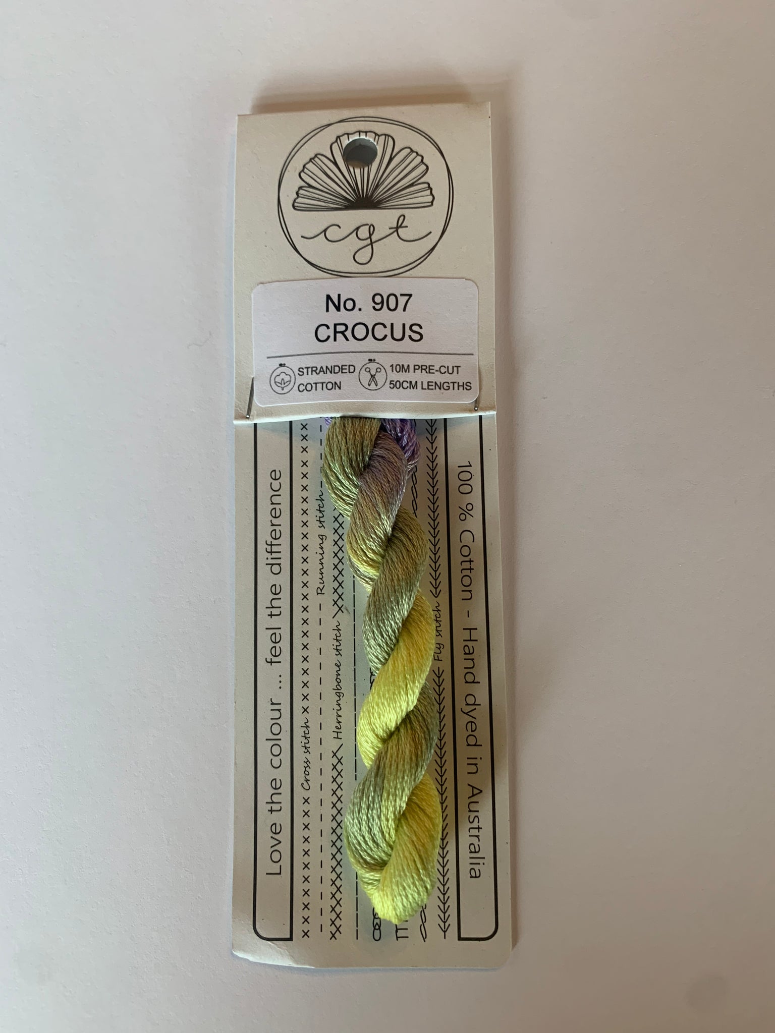 Crocus - Cottage Garden Threads – Rebel Stitcher Designs