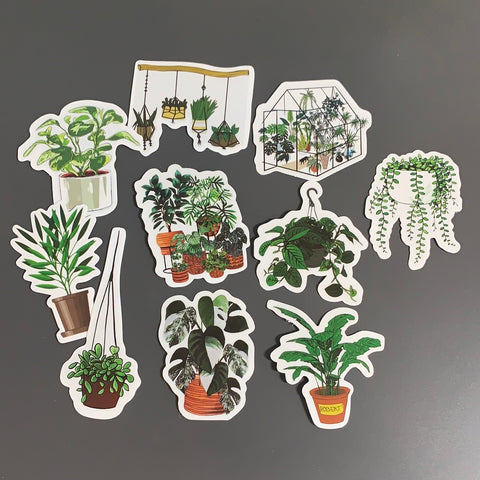 House plants Sticker pack