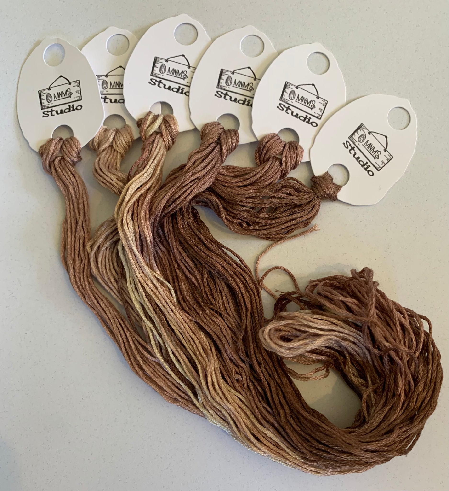 Skin Tone Thread Pack -Almond M&M Studio – Rebel Stitcher Designs