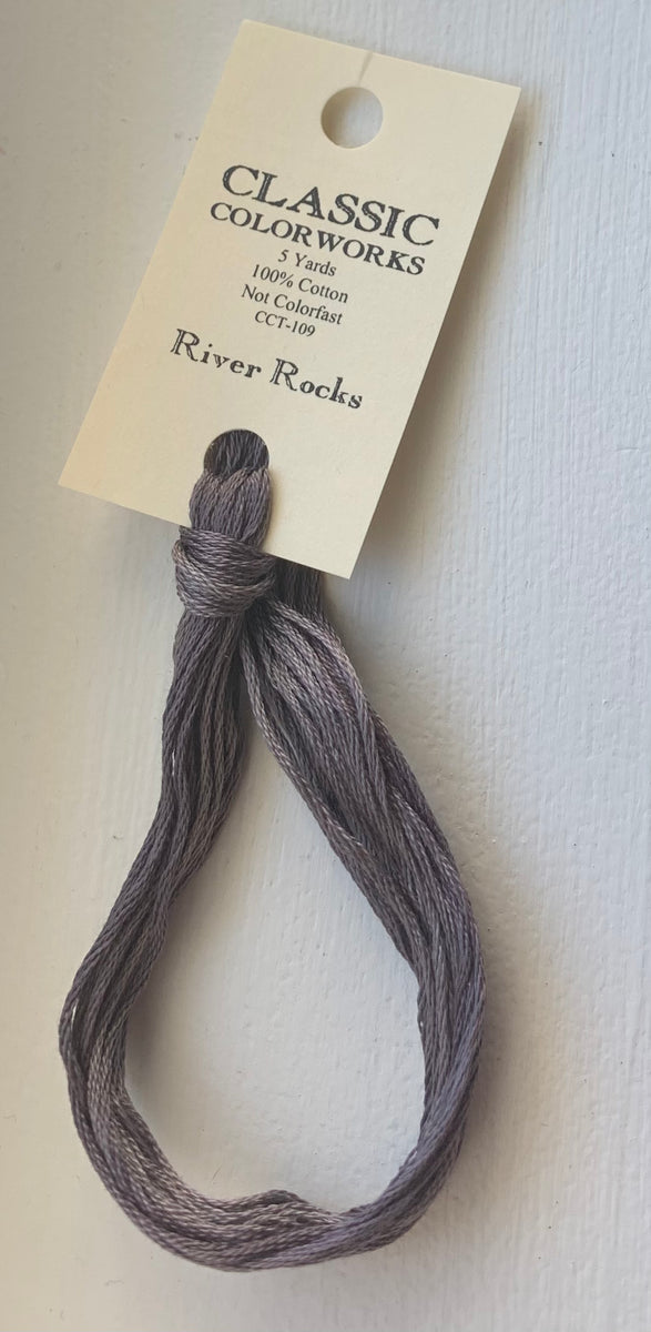 River Rocks Classic Colorworks CCW – Rebel Stitcher Designs
