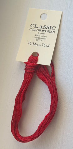 Ribbon Red Classic Colorworks CCW