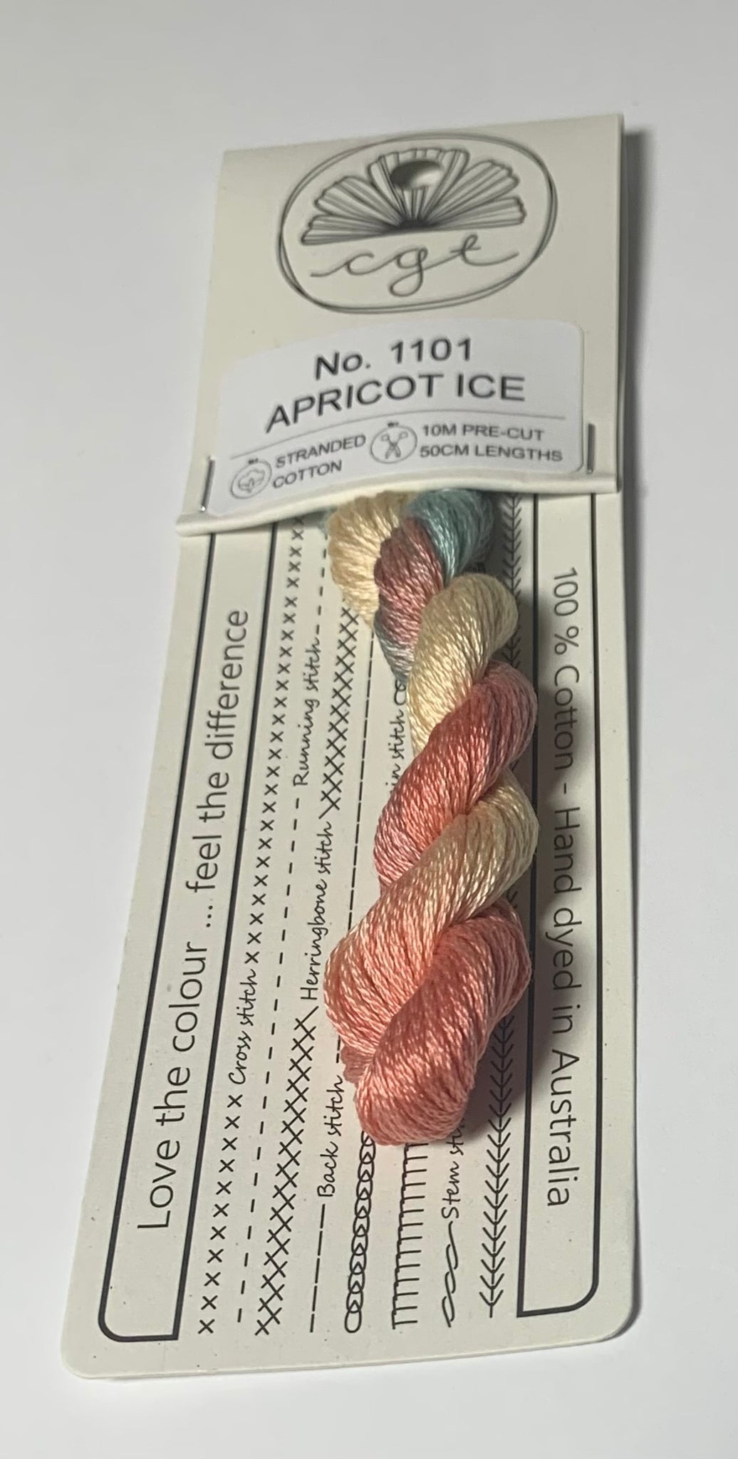 Apricot Ice - Cottage Garden Threads