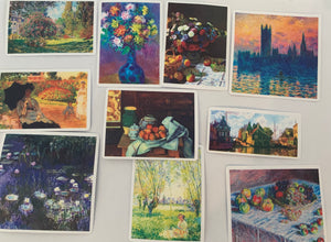 Impressionist Masters Sticker pack
