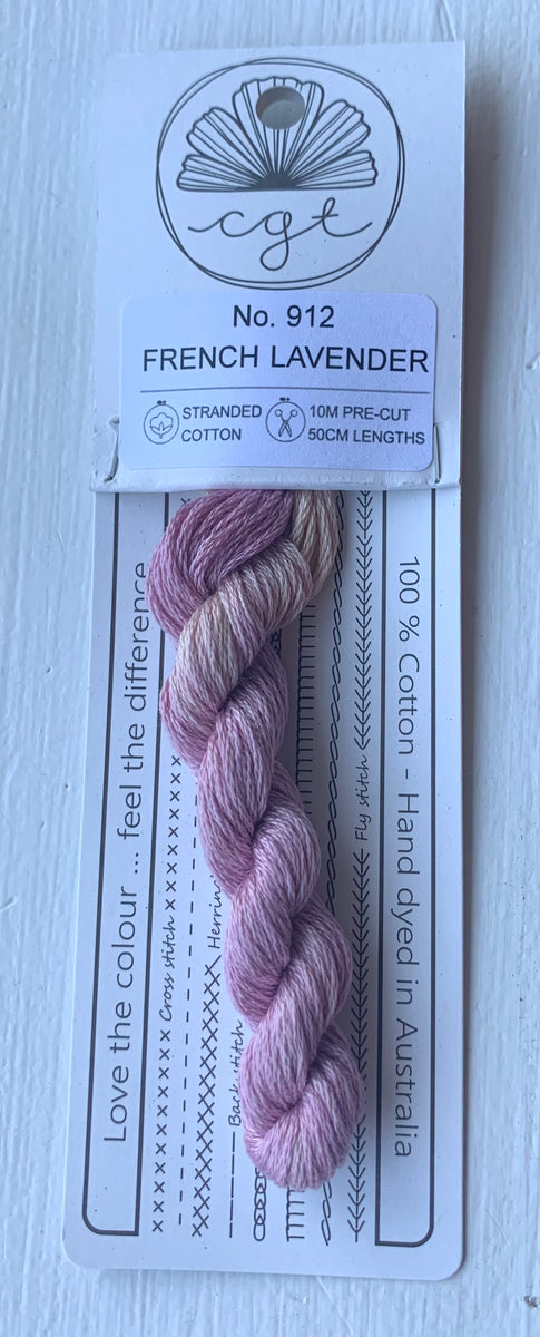 French Lavender - Cottage Garden Threads – Rebel Stitcher Designs